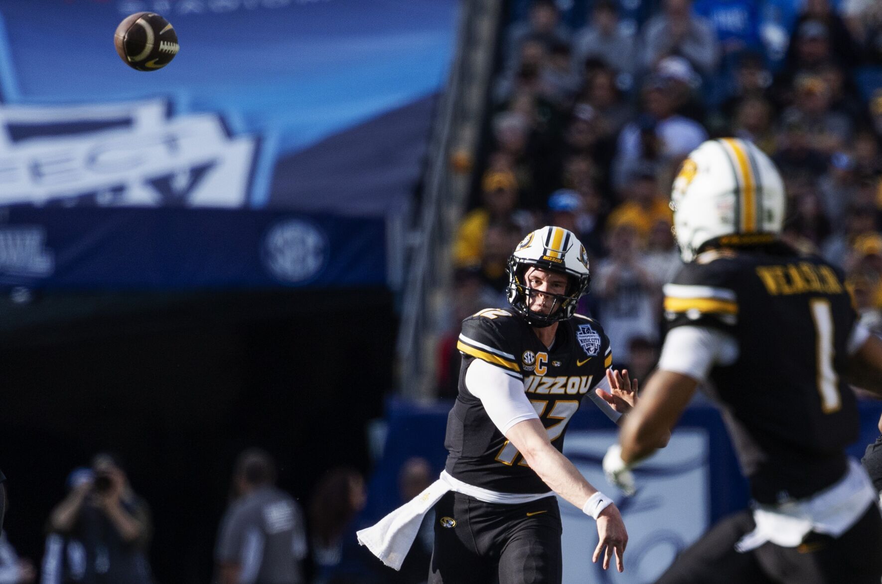 Mizzou takes on Iowa for the TransPerfect Music City Bowl